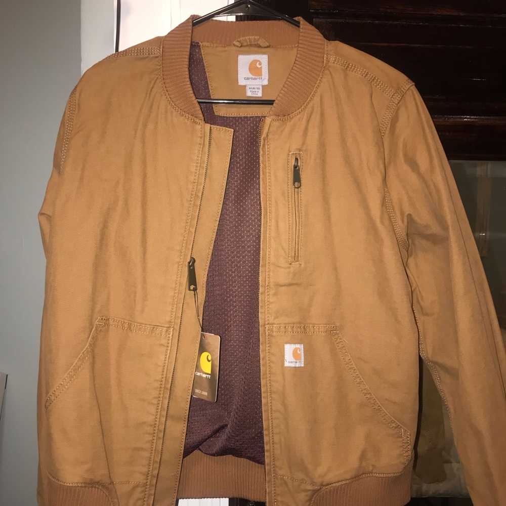 Carhartt Women’s Tan Zip-Up Jacket